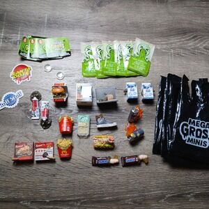 Huge LOT OF 18+ Mini Brands Mega GROSS Series Some Glow In Dark Hard To Find ZC
